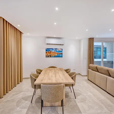 别墅 The Pender Lux Hub - 4br With Pool, Wifi & Ac By 360 Estates Saint Julian's